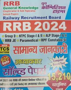 RRB General Knowledge Chapterwise And Sub-Topicwise Solved Paper