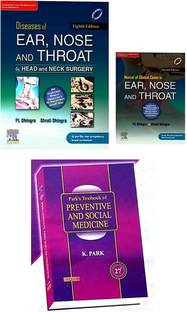 Ent dhingra and k park combo medicine book ..