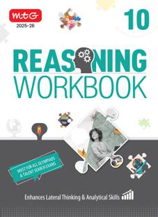 MTG Olympiad Reasoning Workbook Class 10 - Enhances Lateral Thinking & Analytical Skills | Must For SOF & All Olympiad & Talent Search Exam 2025-26