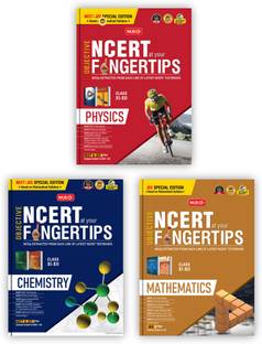 MTG Objective NCERT at your FINGERTIPS For JEE Main & Advanced - Physics, Chemistry & Mathematics (Set of 3 Books) | NCERT Notes with HD Pages, Exam Archive & MCQs | (Based on Latest & Revised Syllabus 2024-25)