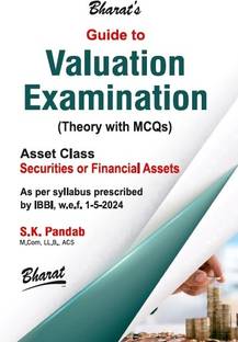 Guide to Valuation Examinations [Theory with MCQs] Asset Class Securities or Financial Assets