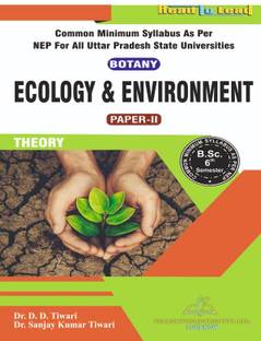 (Botany) (Paper-2) ECOLOGY & ENVIRONMENT Book B.Sc 6th Sem in English All U.P State nep2020 based syllabus book by thakur publication