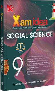 Xam idea Class 9 Social Science (2025-26) | Latest CBSE Syllabus| NEP 2020 & NCFSE 2023 Aligned | With Competency-Focused & Free Response Qs | Self-Assessment Tests
