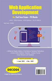 Web Application Development for SPPU 19 Course (TE - VI - IT - 314453) (Decode)