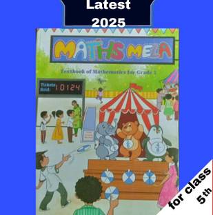New syllabus Ncert text book Math Mela for Grade 5 of 2025 edition