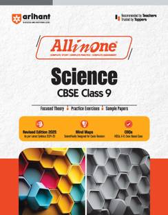 (Old Editon) Arihant All In One Science CBSE Class 9th Based On Latest NCERT For CBSE Exams 2025 | Mind map in each chapter | Clear & Concise Theory | Intext & Chapter Exercises | Sample Question Papers