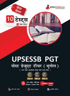 UP PGT Geography Exam | UPSESSB Post Graduate Teacher  - 2024 (Hindi Edition) - 10 Full Length Mock Tests (1200 Solved Questions) UPSESSB (Post Graduate Teacher) with Free Access to Online Tests