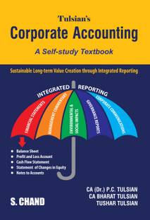 Tulsian’s Corporate Accounting : A Self Study Textbook | By S. Chand's Latest Edition 2023