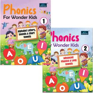 Phonics For Wonder Kids ( Set of 2 ) - Lay the Foundation for Reading and Language Skills
