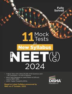 11 Mock Test for New Syllabus Nta Neet (Ug) 2024