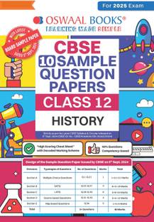 Oswaal Cbse Sample Question Papers Class 12 History