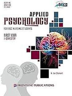 Applied Psychology For B.Sc Nursing First Year 1st Semester, 2024