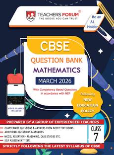 Cbse Class 7 Question Bank Mathematics 2025 - 26