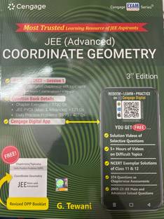JEE (advanced) coordinate geometry 3rd edition