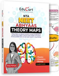 Educart NEET Abhyaas Theory Maps – Biology, Physics and Chemistry (Visual Format for Ch-wise Full Revision of Every Possible Topic and Sub-Topic) For 2025 Entrance Exam