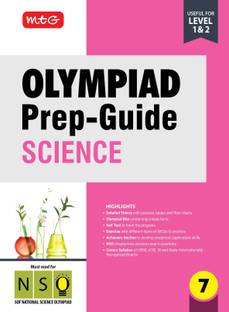 MTG Olympiad Prep-Guide Class 7 Science (NSO) - Detailed Theory, NSO Chapterwise Previous Years Questions with Self Test For SOF 2025-26 Exam