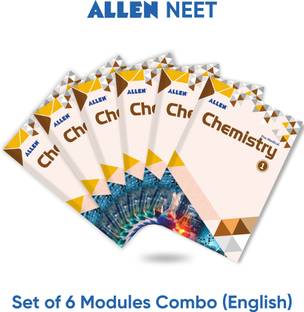 ALLEN CHEMISTRY NEET-UG Study Material Package for 11th, 12th & 12th Passed (Set of 6 Modules) in English