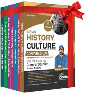 Disha's Popular General Studies Compendium Series with Ncert (Class 6 to 12) Coverage for Upsc & State Psc Civil Services Prelims & Mains - IAS