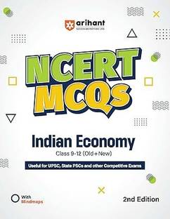 Arihant NCERT MCQs Indian Economy for UPSC, State PSCs, and Other competitive exams | Class 6 -12 (Old+New) | (English Medium) | 2024