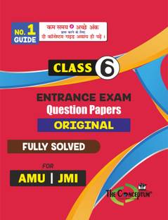 Class 6th Entrance Exam Question Bank Fully Solved for AMU & JMI (English Version)  - Years-wise Fully Solved Paper for Class 6th
