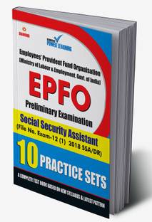 EPFO - Preliminary Examination - Social Security Assistant - 10 PTP