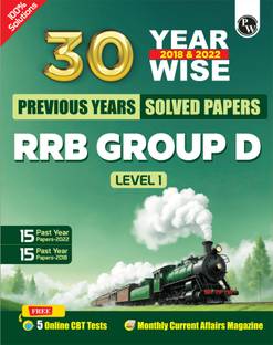 PW 30 RRB Group D Level 1 PYQs (2018 & 2022) For Exam 2024-25