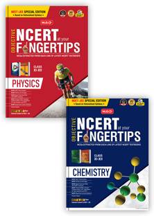 MTG Objective NCERT at your FINGERTIPS For NEET & JEE - Physics, Chemistry (Set of 2 Books) | NCERT NEET & JEE Trend Indicator | NEET & JEE Books (Based on NMC NEET & JEE Rationalised Syllabus - Latest & Revised Edition 2024-2025)