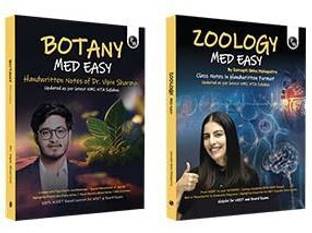 PW Zoology & Botany Med Easy (2-Books Set) For NEET and Board Exams 2024-25 | Flowcharts, Schematic Diagrams l Samapti Sinha Mahapatra Handwritten Notes