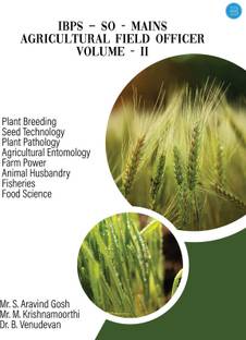 IBPS SO - Agricultural Field Officer Volume - II
