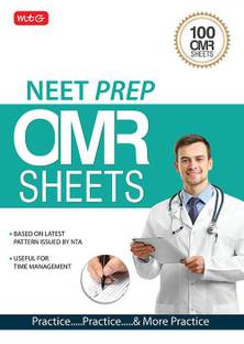 MTG NEET OMR Sheets For Practice and Time Management - 100 OMR Sheets to Attempt Question upto 200 MCQ's | NEET Exam Latest Pattern 2025