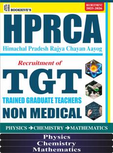 HPRCA Himachal Pradesh TGT Teachers 2025-2026 Non Medical (Subject Specific Syllabus) 3 Books  - Himachal Pradesh TGT Non Medical