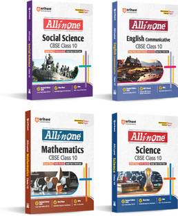 Arihant All In One Combo Class 10 Science, Mathematics, Social Science, English Based On Latest NCERT for CBSE Exam 2025- 26 (Set of 4 Books)
