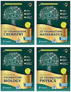 Pearson IIT Foundation- Physics+ Chemistry + Maths + Biology Class 9 for JEE, NTSE, Olympiad| Revised CBSE |Free access to elibrary & Myinsights Self Preparation - 6th Edition 2024