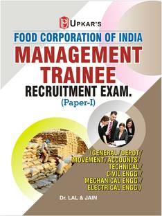Food Corporation of India Management Trainee Recruitment Exam (Paper - I)