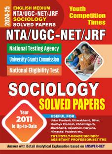 NTA/UGC-NET/JRF Sociology (English Medium) Solved Papers 2024-25
