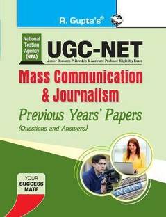 NTA-UGC-NET/JRF: Mass Communication & Journalism (Paper I & Paper II) Previous Years Papers (Solved)