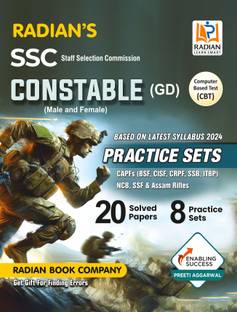 SSC Constable GD Practice Set and Previous Year Solved Papers Book for 2025 Exam in English (Latest Edition)