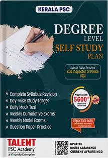 Degree Level Self Study Plan 2024 TALENT ACADEMY