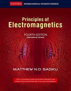 Principles of Electromagnetics 4th Edition with 1 Disc