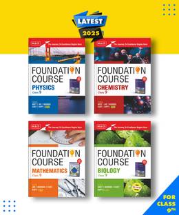 MTG Foundation Course Class 9 Physics, Chemistry, Mathematics & Biology Book Edition 2025 Set of 4 Books For IIT JEE, NEET, NSO Olympiad, CUET, KVPY & Boards Exam| Based on NCERT Latest Pattern Paperback, MTG Editorial Board|New Latest Edition For 2025-2026