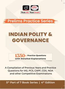 Drishti IAS PPSE-Indian Polity And Governance 4th Edition | Prelims Examination Books | UPSC Exam Books