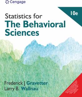 Statistics for the Behavioral Sciences
