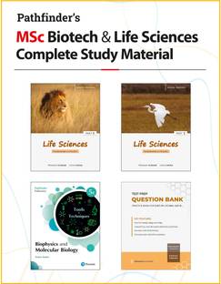 M.Sc Biotechnology & Life Sciences Entrance Exam Books Combo Set