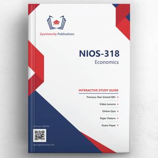 NIOS-318: Economics (Interactive Study Guide Book with Previous Year Papers, Videos & Online Quiz)