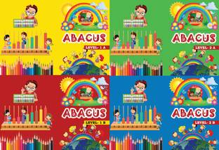 Abacus Book Level 1 To 4 A+B (8 Books)