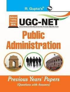 NTA-UGC-NET/JRF: Public Administration (Paper I & Paper II) Previous Years Paper (Solved) 2024 Edition