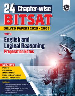 PW 24 Chapterwise BITSAT Past Questions (2025-2005) PYQs- English & Logical Reasoning Notes