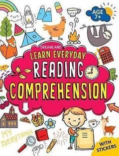 Reading Comprehension Activity Book  - | Learn Everyday Series Educational Workbook with Passages, Questions, Vocabulary, Fun Exercises, Colourful Pages, Answers and Sticker Sheets