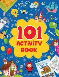 101 Activity Book Fun Activity Book for Children (Logical Reasoning and Brain Puzzles)  - By Miss & Chief