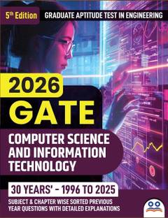 GATE 2026 Computer Science  - 2026 | Chapter-wise PYQ Solved Papers (1996–2025) with Detailed Solutions & 3 Full-Length Mock Tests | Best Seller GATE Computer Science Engineering (GATE CSE) Book for Exam Preparation in India | Two Brothers Publications